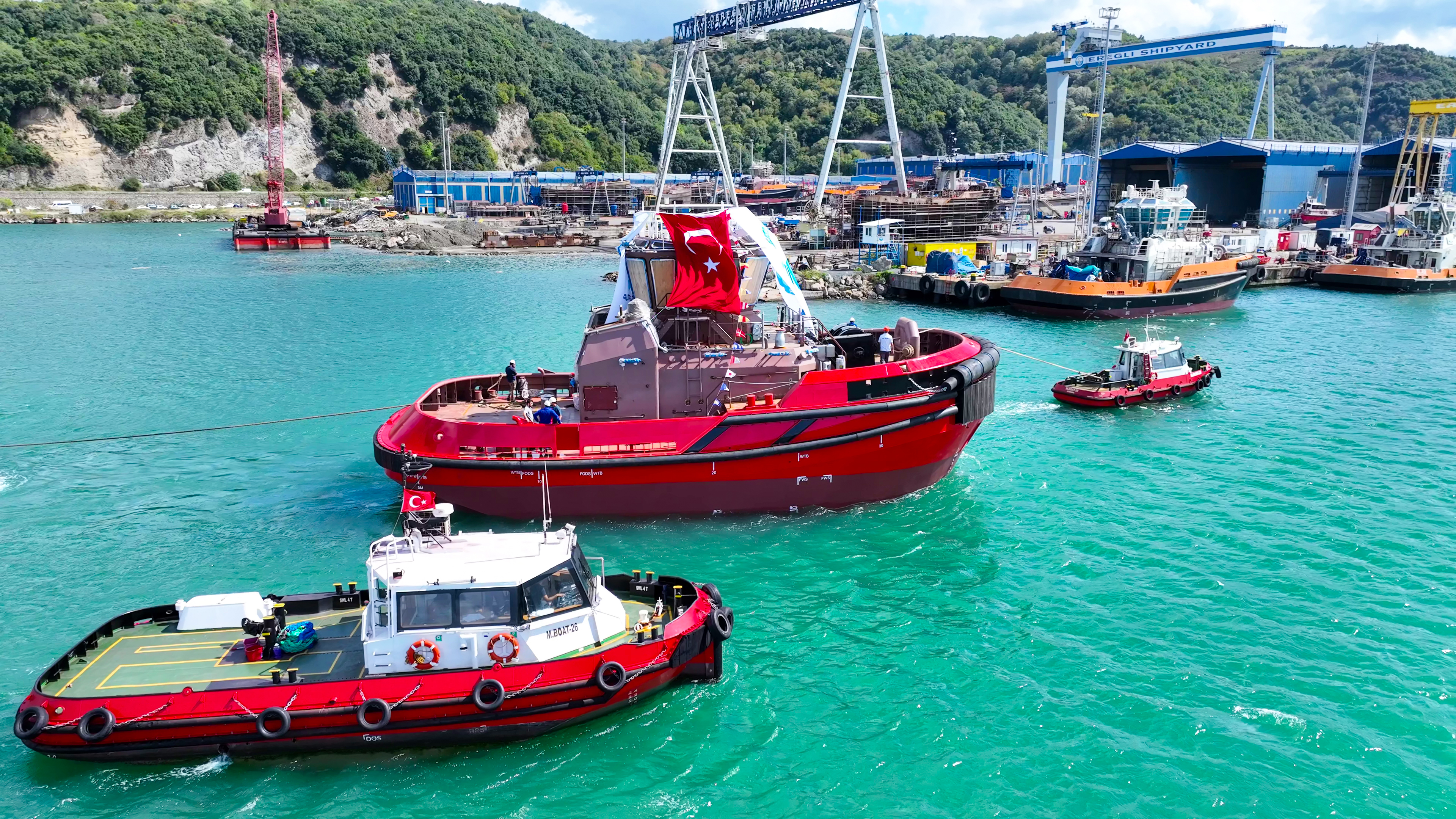 MED MARINE INTRODUCES LATEST RAmparts 2300-W TUGBOAT DESIGN